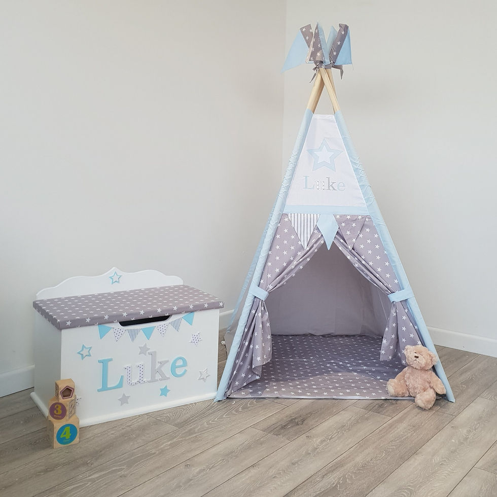 Thumbnail: Star Personalised Teepee (DreamBox ToyBox)