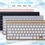Thumbnail: 2.4G Wireless Keyboard Mouse Set Mini Multimedia Keyboard Mouse BLACK Set