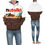 Thumbnail: Nutella Chocolate Printed Hoodie for Men and Women Chocolate XL