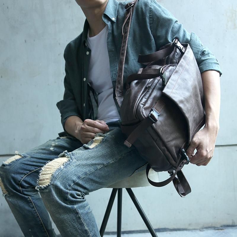 Thumbnail: Retro Casual Backpack Z2006 (RockCow)