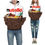 Thumbnail: Nutella Chocolate Printed Hoodie for Men and Women Chocolate XXXL