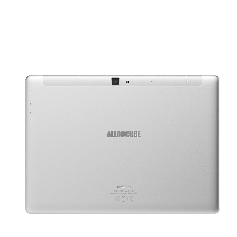 Thumbnail: Original ALLDOCUBE M5X Pro 10.1 inch 4G Phablet Silver E.U. regulations