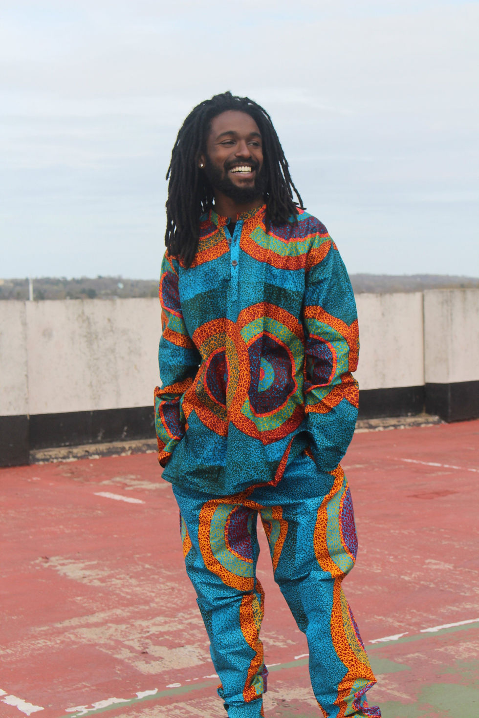 Thumbnail: Mens African Festival Print Ankara Shirt & Trousers Outfit (Continent Clothing)