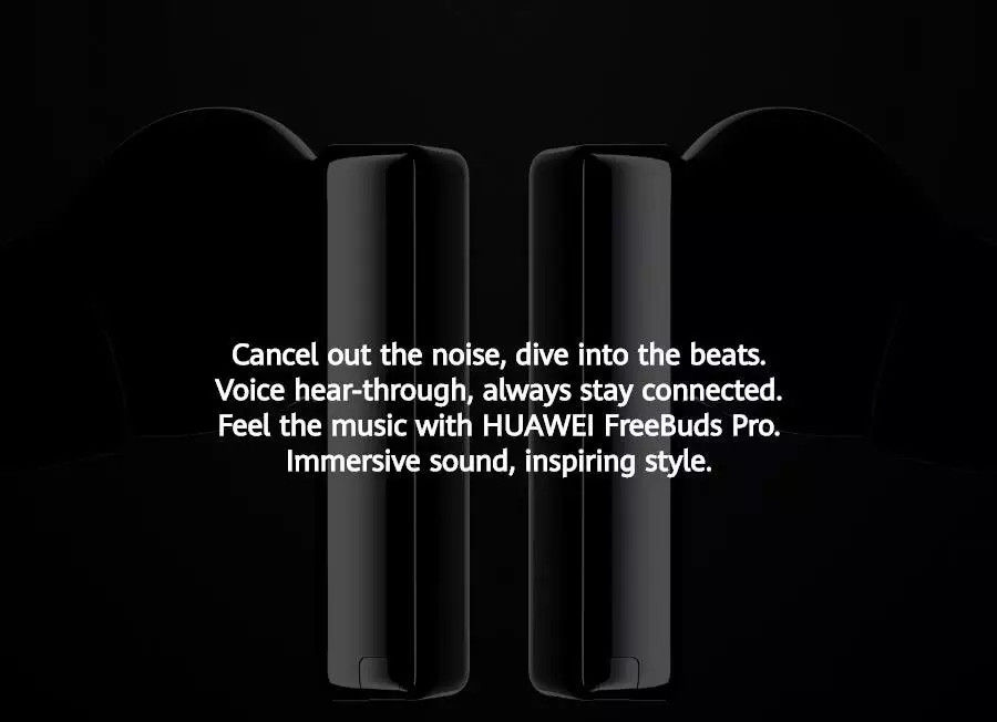 Thumbnail: Original Huawei FreeBuds Pro Earphone black Freebuds pro wireless charger