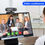 Thumbnail: HXSJ 1080P HD Webcam with Mic Fast Autofocus Web Camera with Protective Cover HD