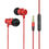 Thumbnail: M01 3.5mm Metal In-ear Earphone Music Earbuds Line Control Strong Bass Silver