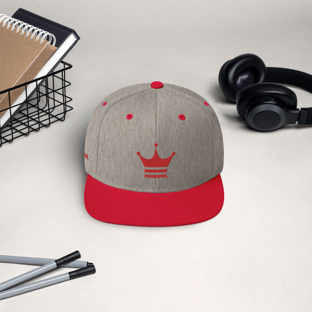 PRIMEFUL CRIMSON CROWN Snapback Hat