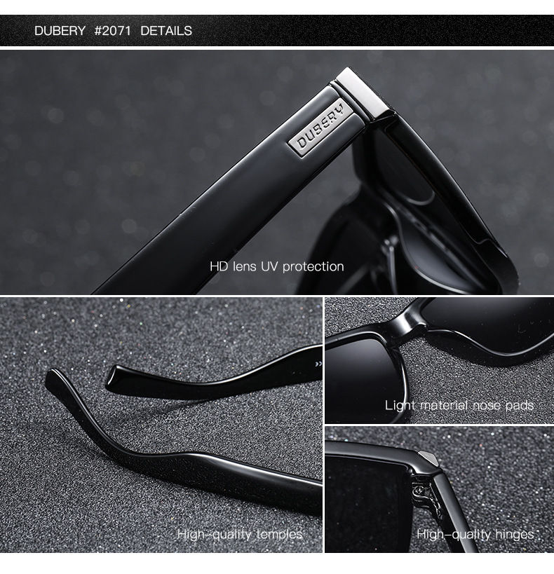 Thumbnail: DUBERY HD Polarized Sunglasses D518NJLO