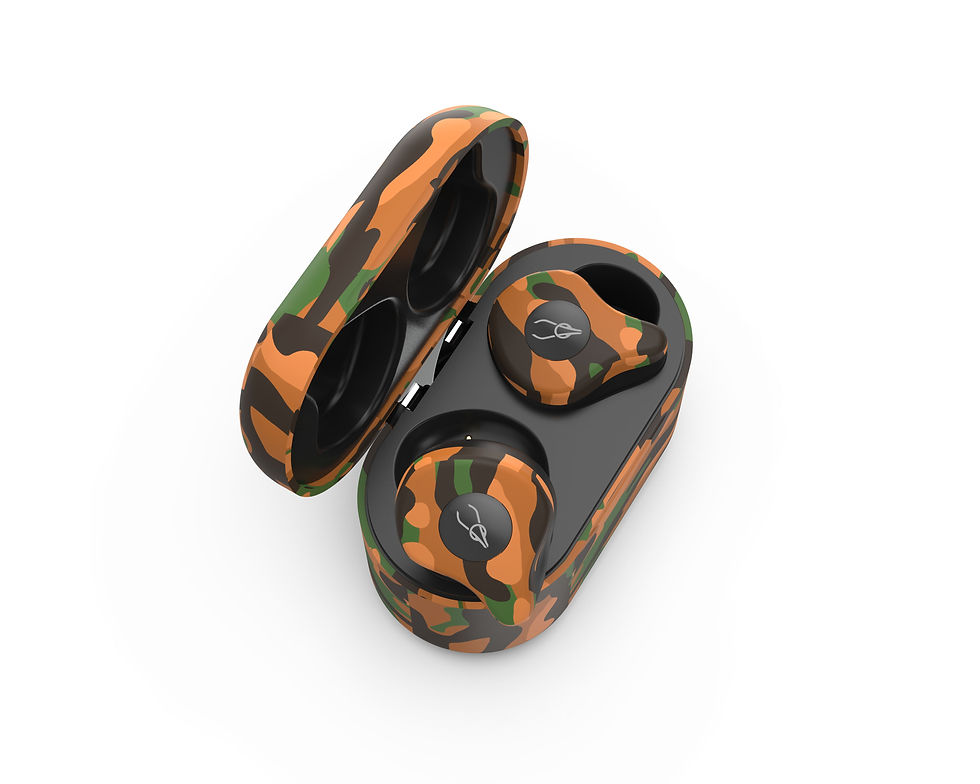 Thumbnail: Sabbat E12 Ultra Camouflage TWS Bluetooth 5.0 Earphone Stereo Wireless CARIBBEAN