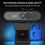 Thumbnail: HXSJ 1080P HD Webcam with Mic Fast Autofocus Web Camera with Protective Cover HD