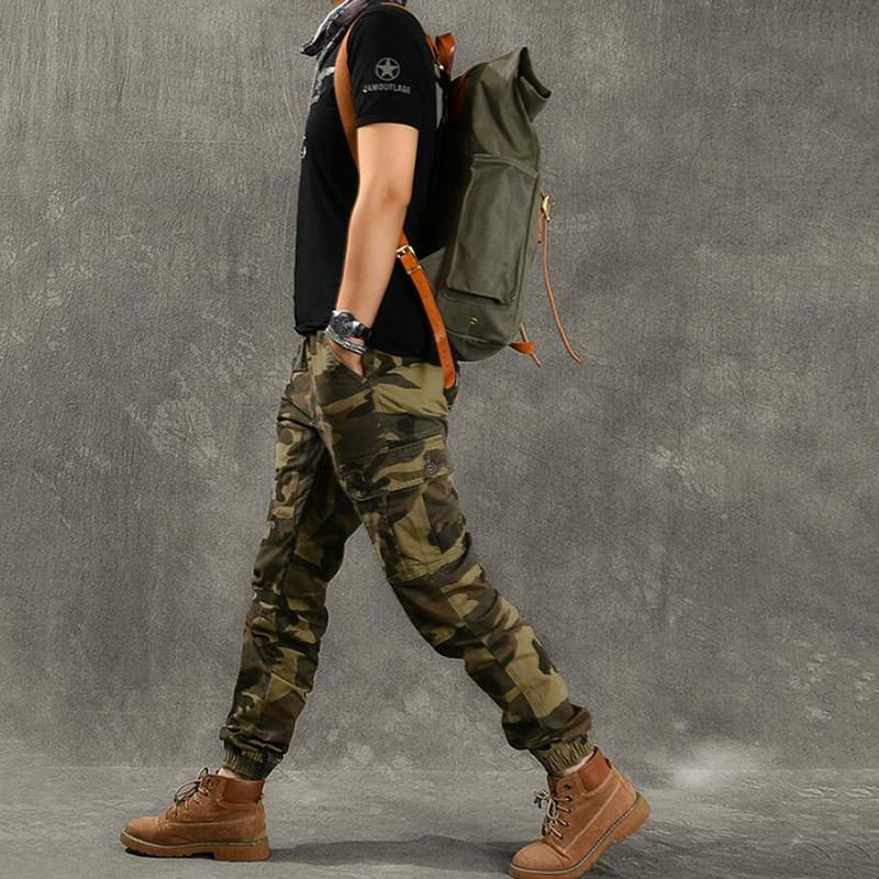Thumbnail: Waxed Canvas Men Backpack ESS3882 (RockCow)