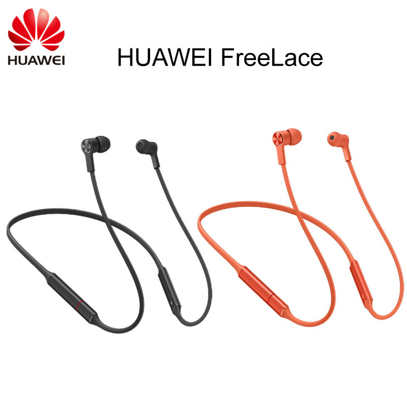 Thumbnail: Huawei FreeLace Sport Earphone Bluetooth Wireless Headset Memory Cable GREEN
