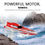 Thumbnail: Cool 2.4G Kids Toys 4 Functions Mini RC Speedboat Boat Remote Control Toys RED