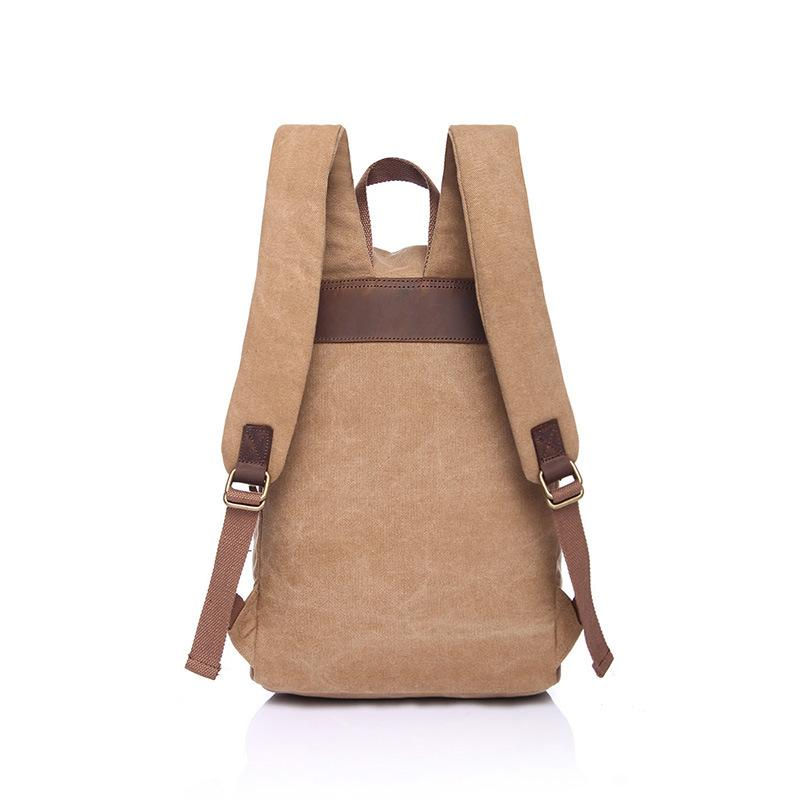 Thumbnail: Vintage Canvas Ladies Backpack YD6661 (RockCow)