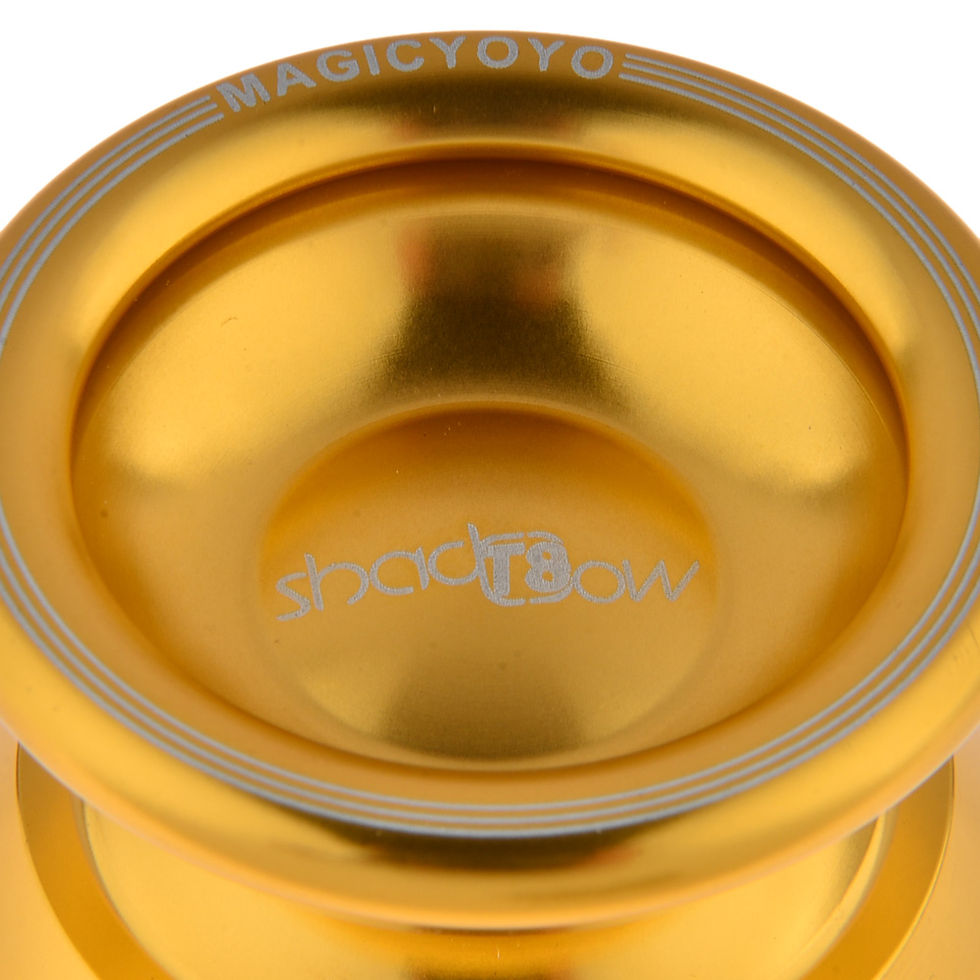 Thumbnail: Magic YoYo T8 Magic Shadow Golden Aluminum Professional Yo-Yo T8