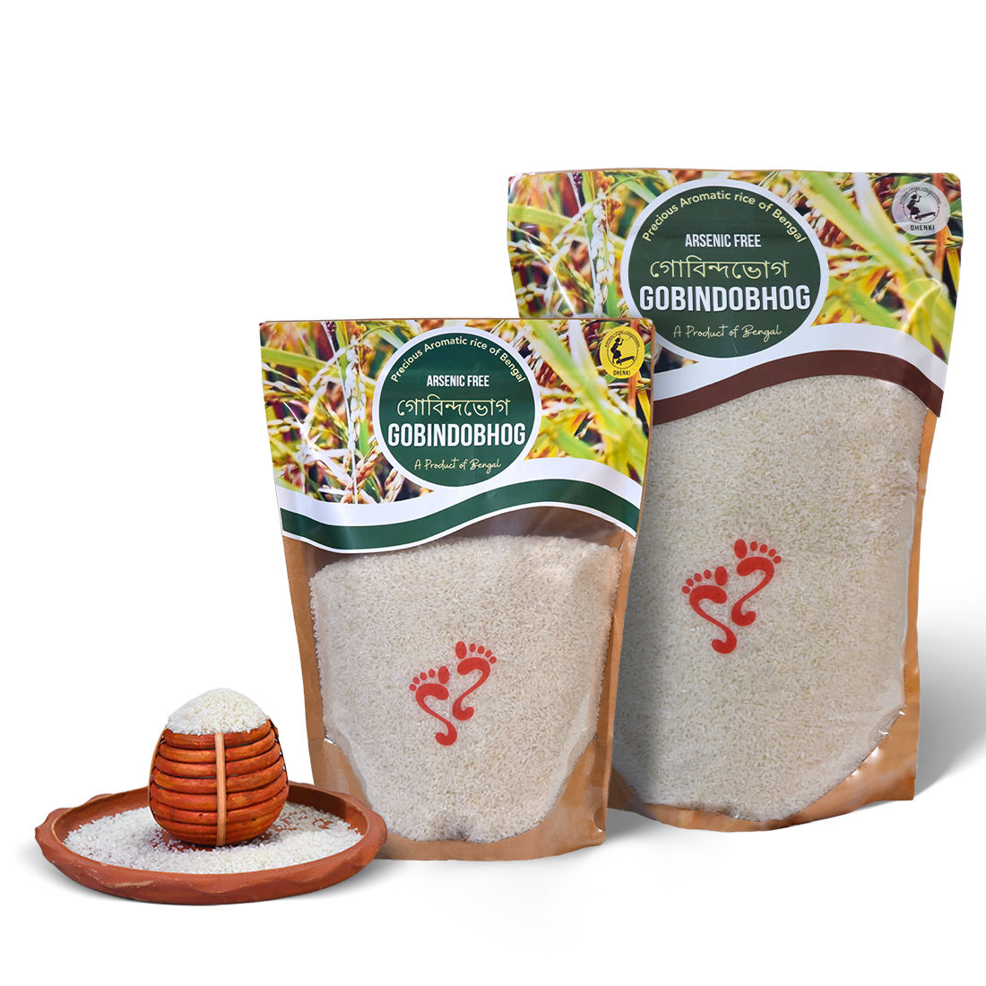 Arsenic Free Organic Gobindabhog Rice -Bankura