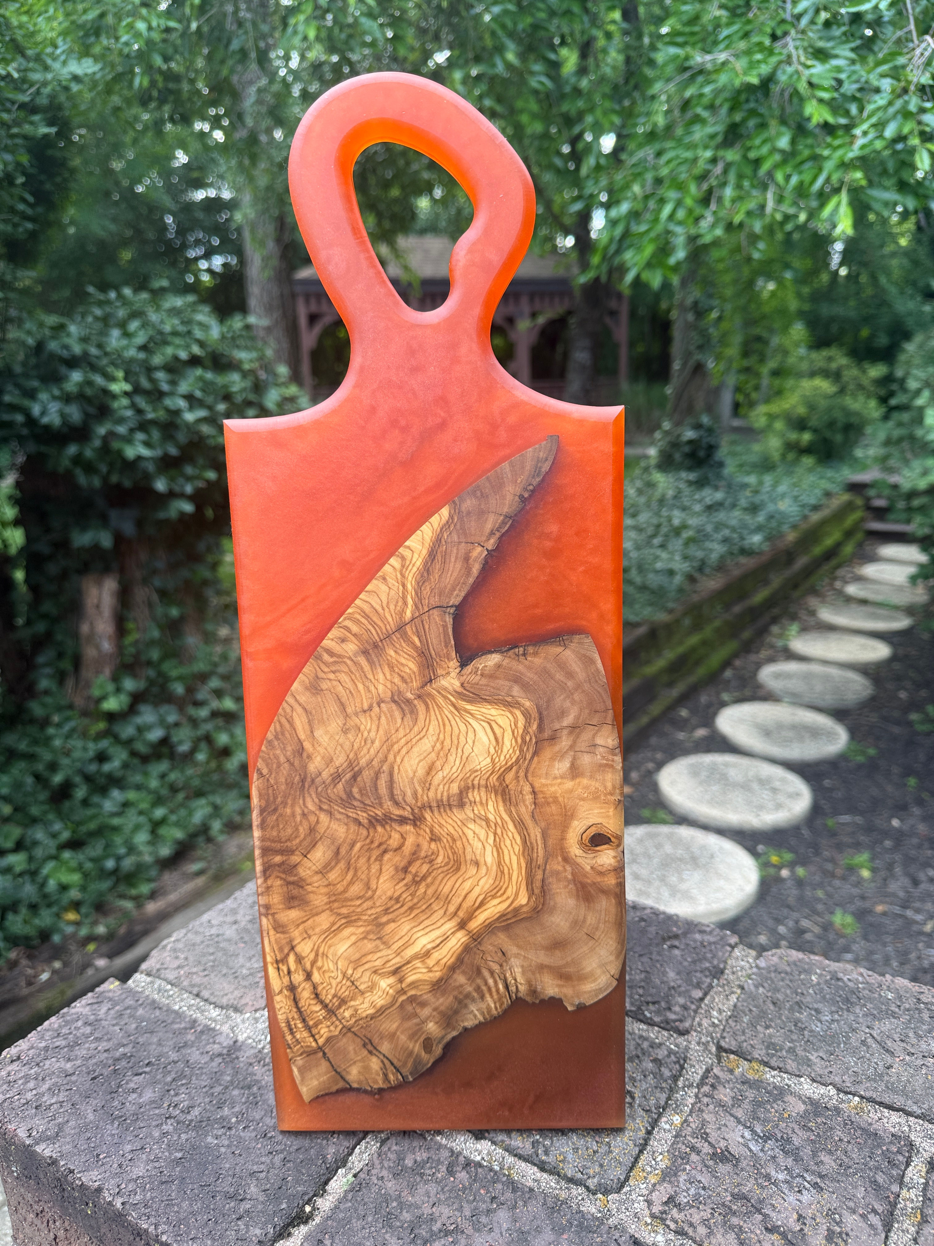 Olive Wood Burl in Epoxy