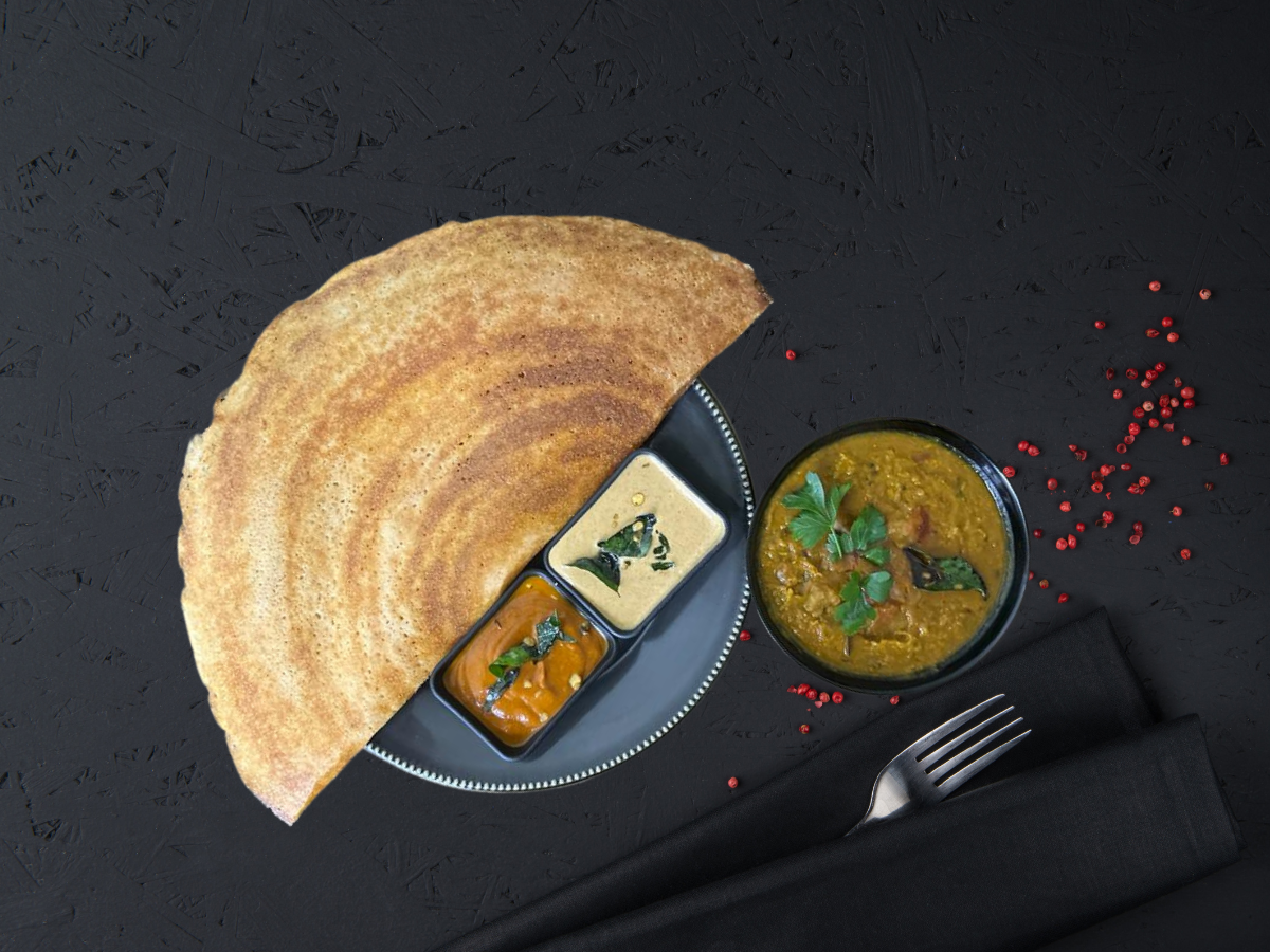 Arranged Food and Objects