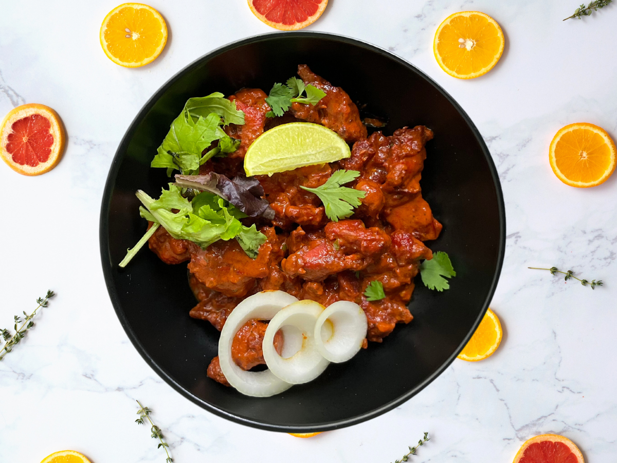 Arranged Food and Objects