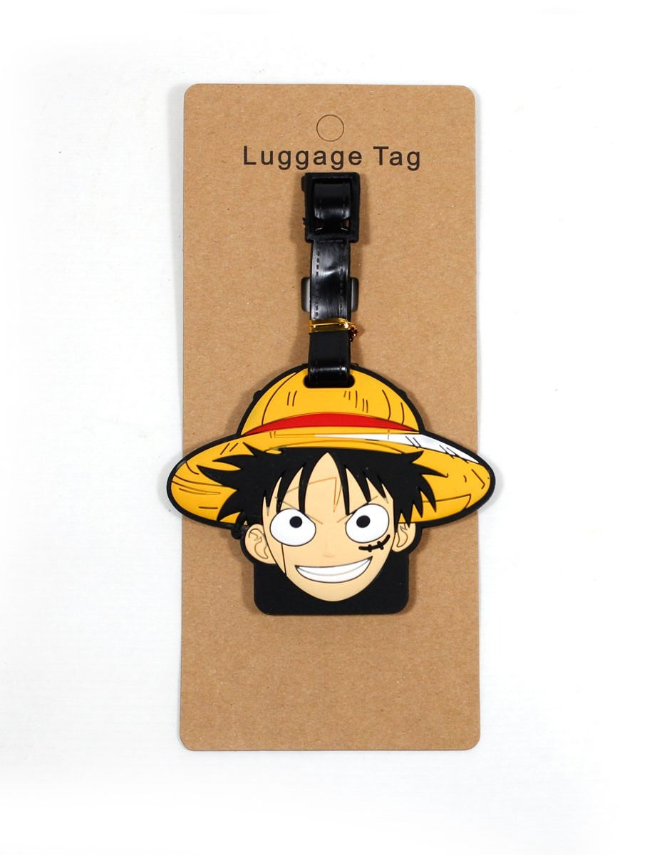 Miniatura: Etiqueta de equipaje Luffy,calavera de anime  One Piece
