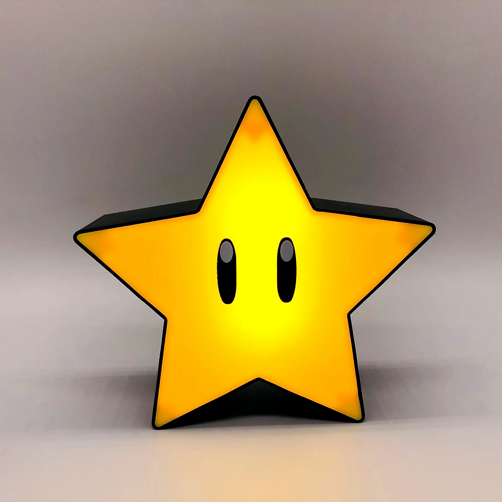 Miniatura: Lámpara estrella de Mario Bros