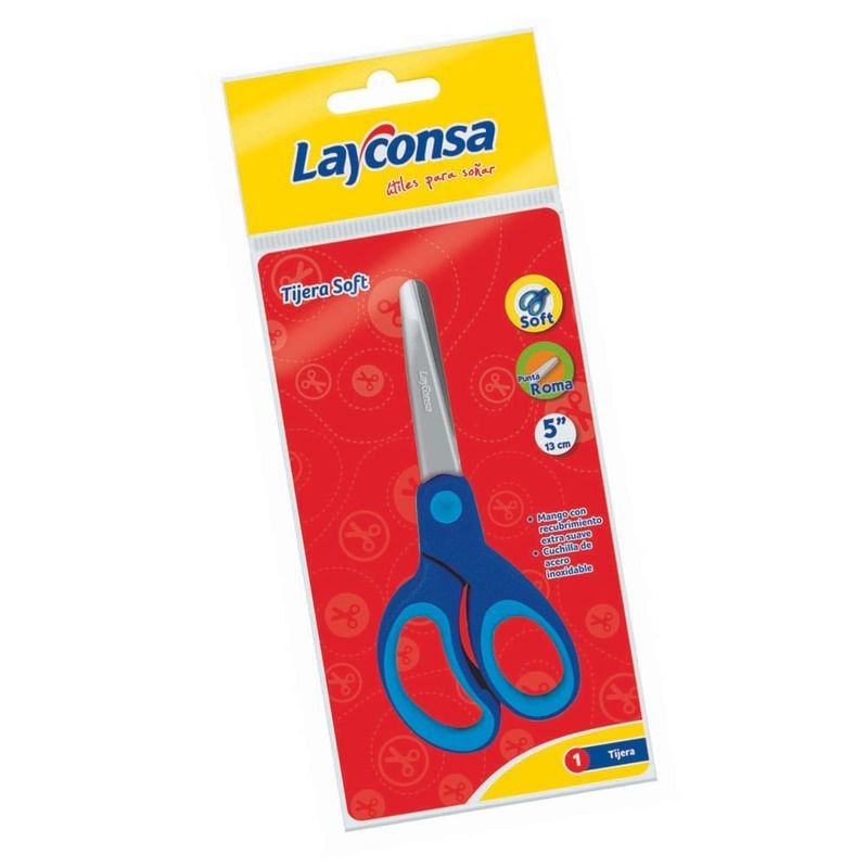 Miniatura: Tijera Layconsa Escolar Megaflex 5