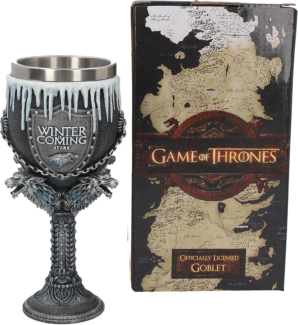Miniatura: Copa de Juego de Tronos de 4.7 in, color negro