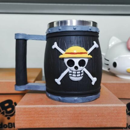 Miniatura: Taza de barril 3D de One Piece