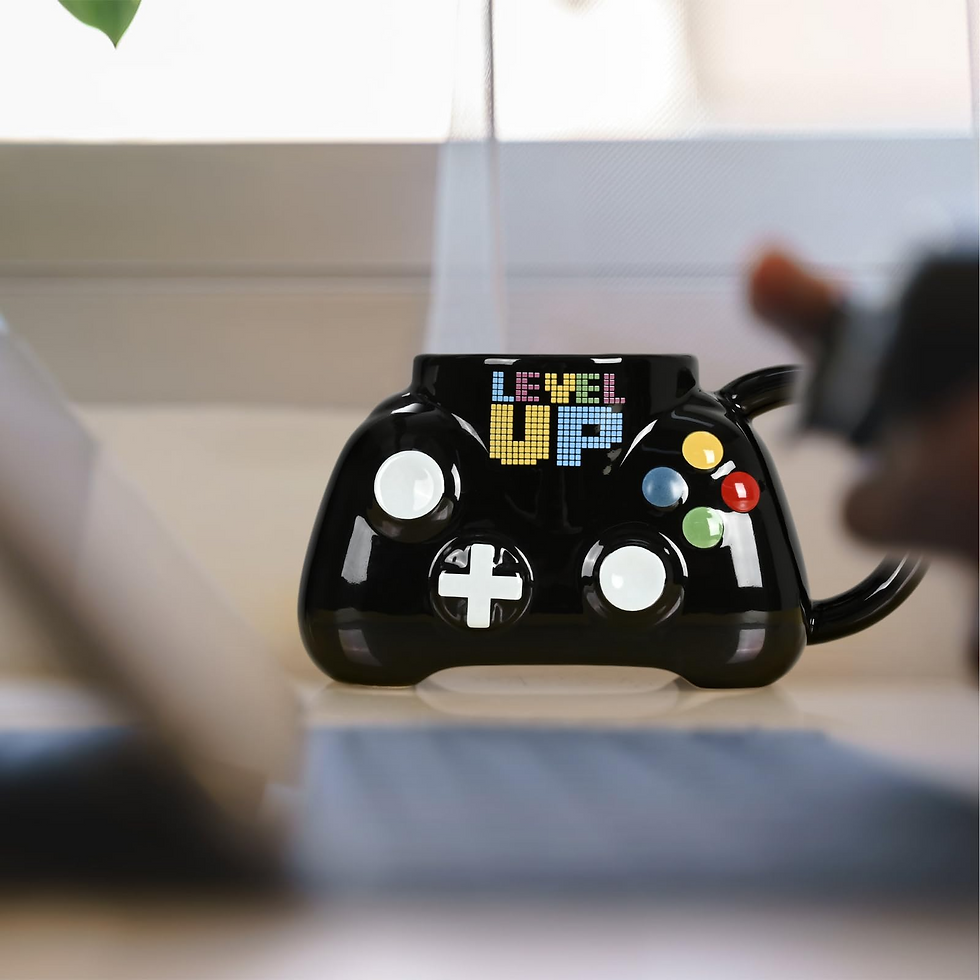 Miniatura: Taza Cabtnca de Juego, Cerámica de Alta Calidad