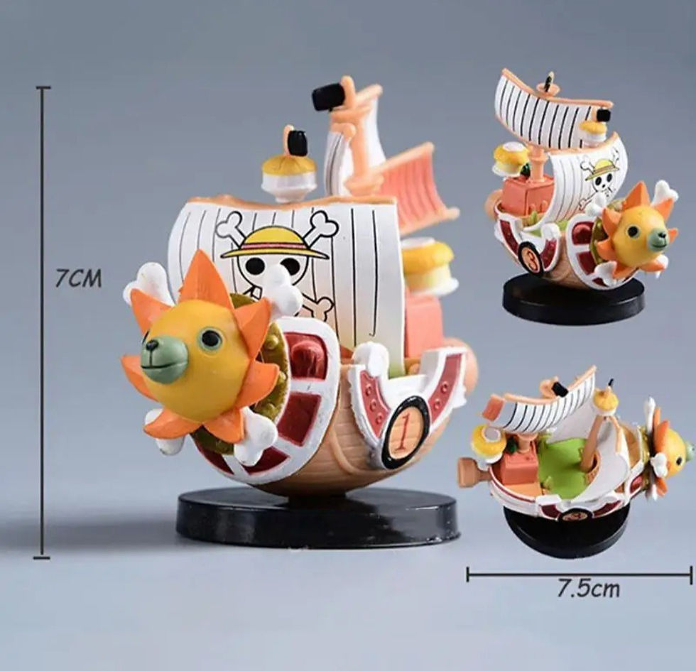 Miniatura: Figura de acción de One Piece Thousand Sunny Model Ship