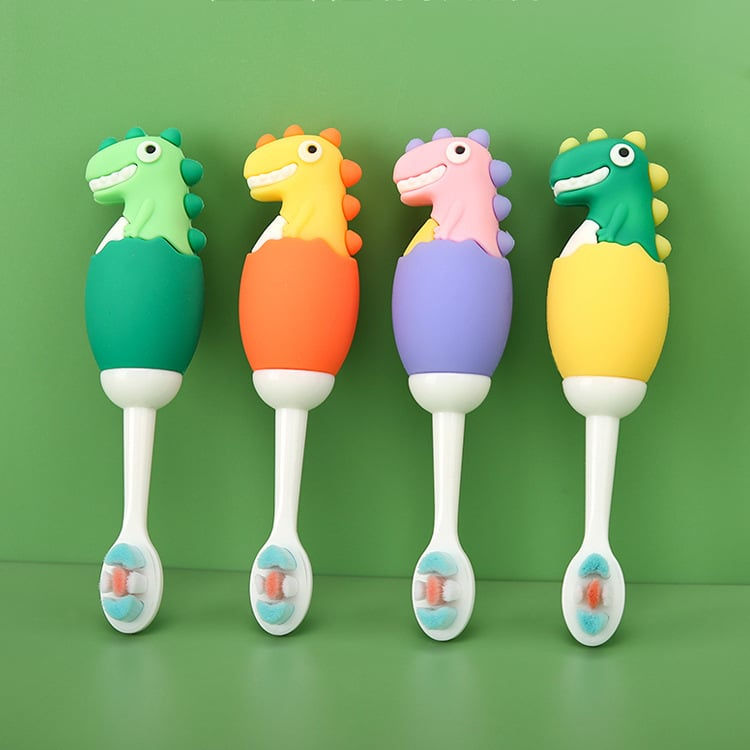 Children's Soft Toothbrush with Small Head and Packaging