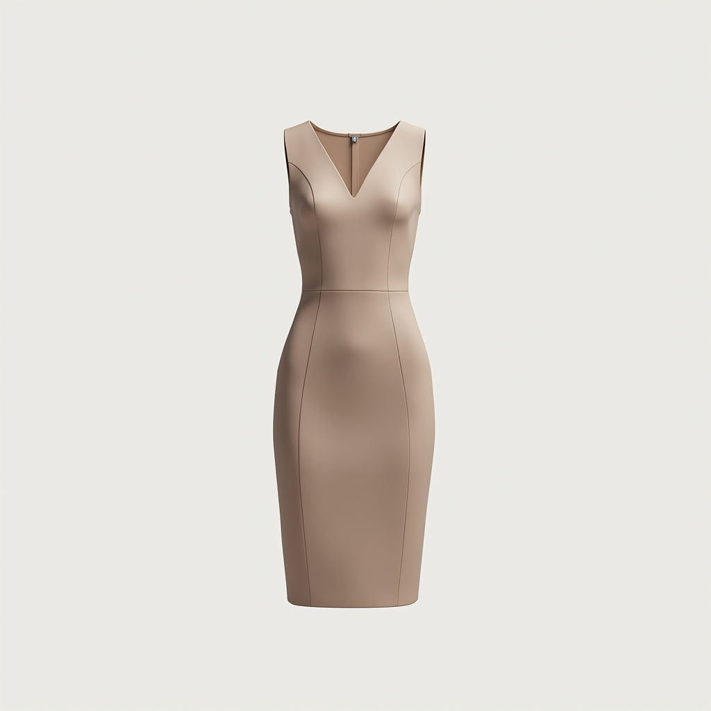 Vestido Tubinho Minimalista