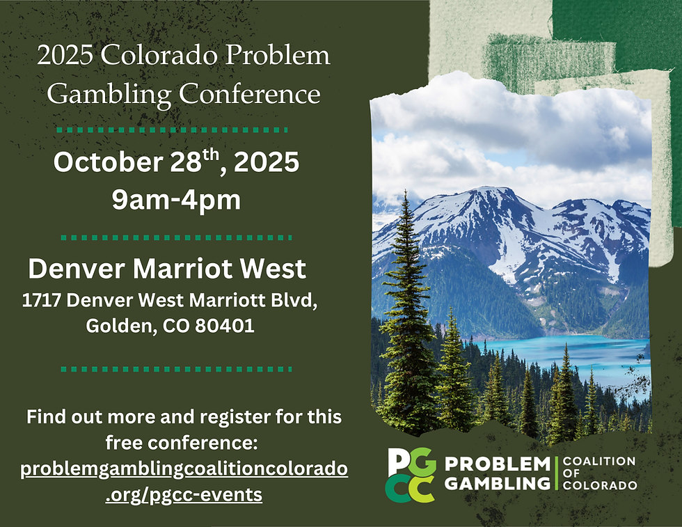 2025 Colorado Problem Gambling Conference