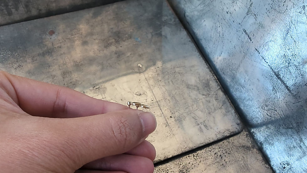 Thumbnail: Seed Studs with Emeralds or Sapphire