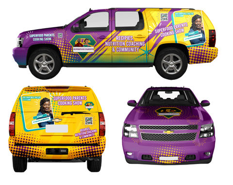 Chevrolet Suburban Full Color Vehicle Wrap