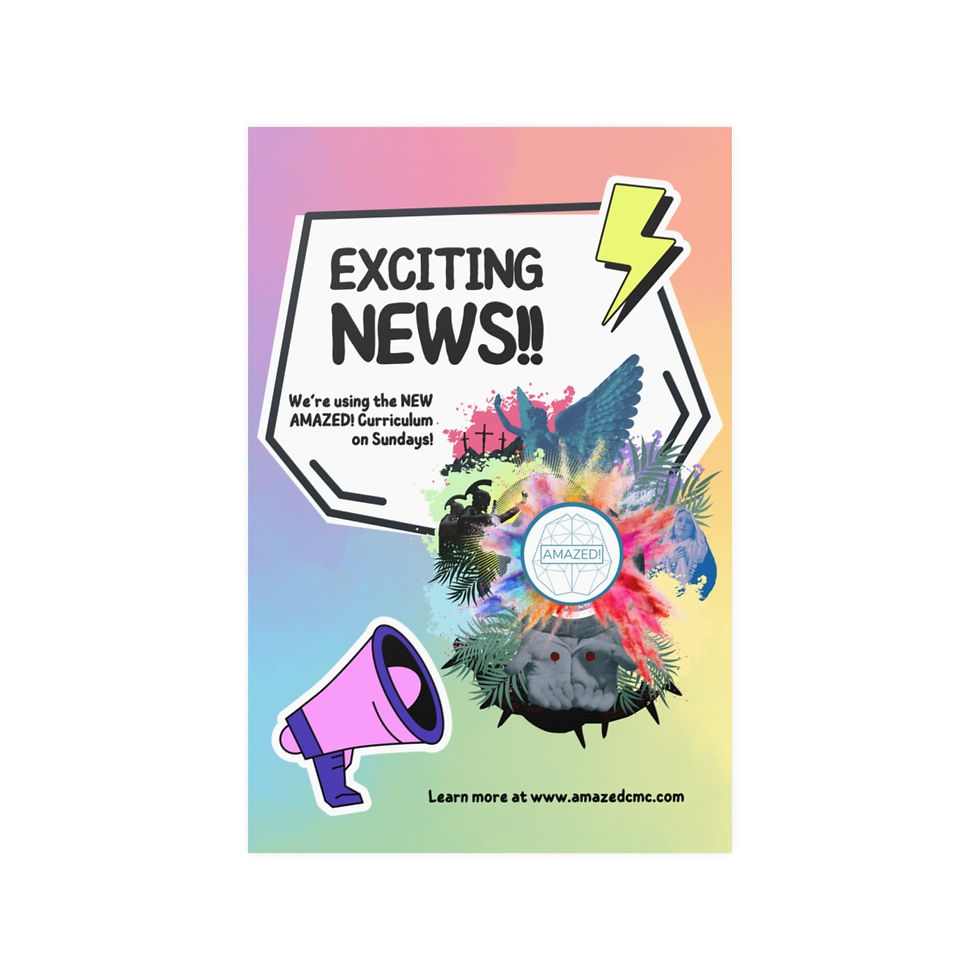 Thumbnail: AMAZED! Satin Posters