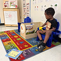Reading Corner at Blue Ribbon Results Academy
