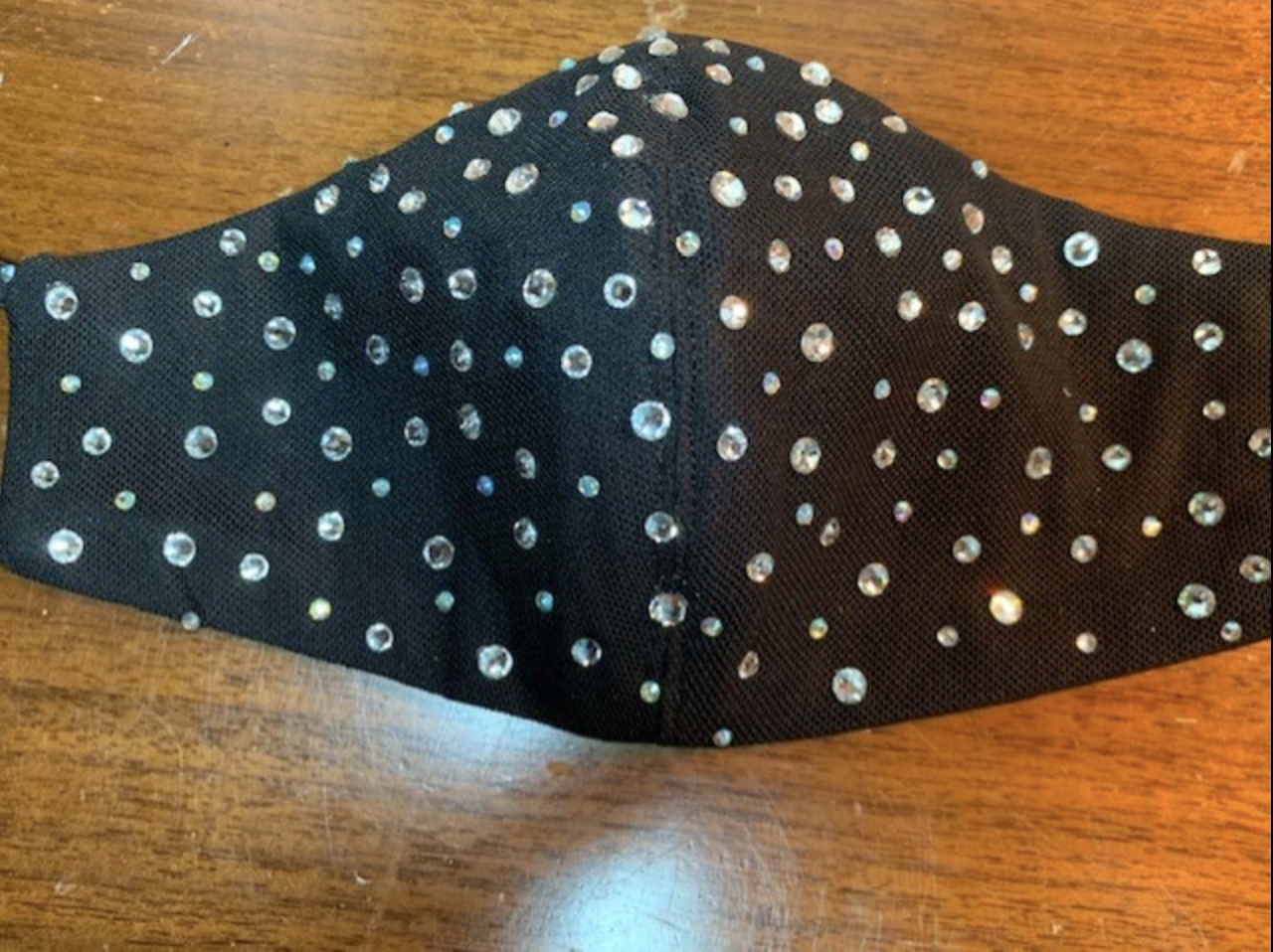 Black & Silver Swarvoski Crystals