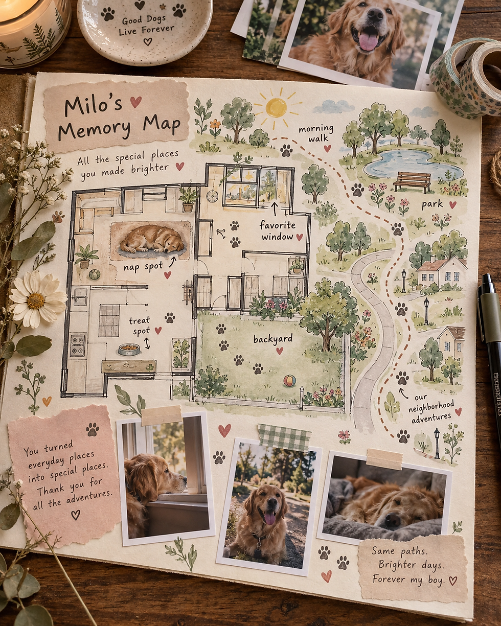 a pet memory map