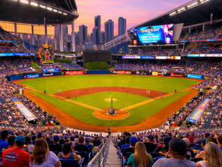 baseball field