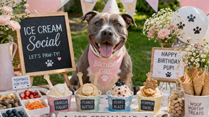 dog ice cream social