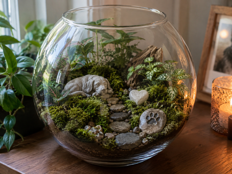 Terrarium as an Indoor Pet Memorial Garden
