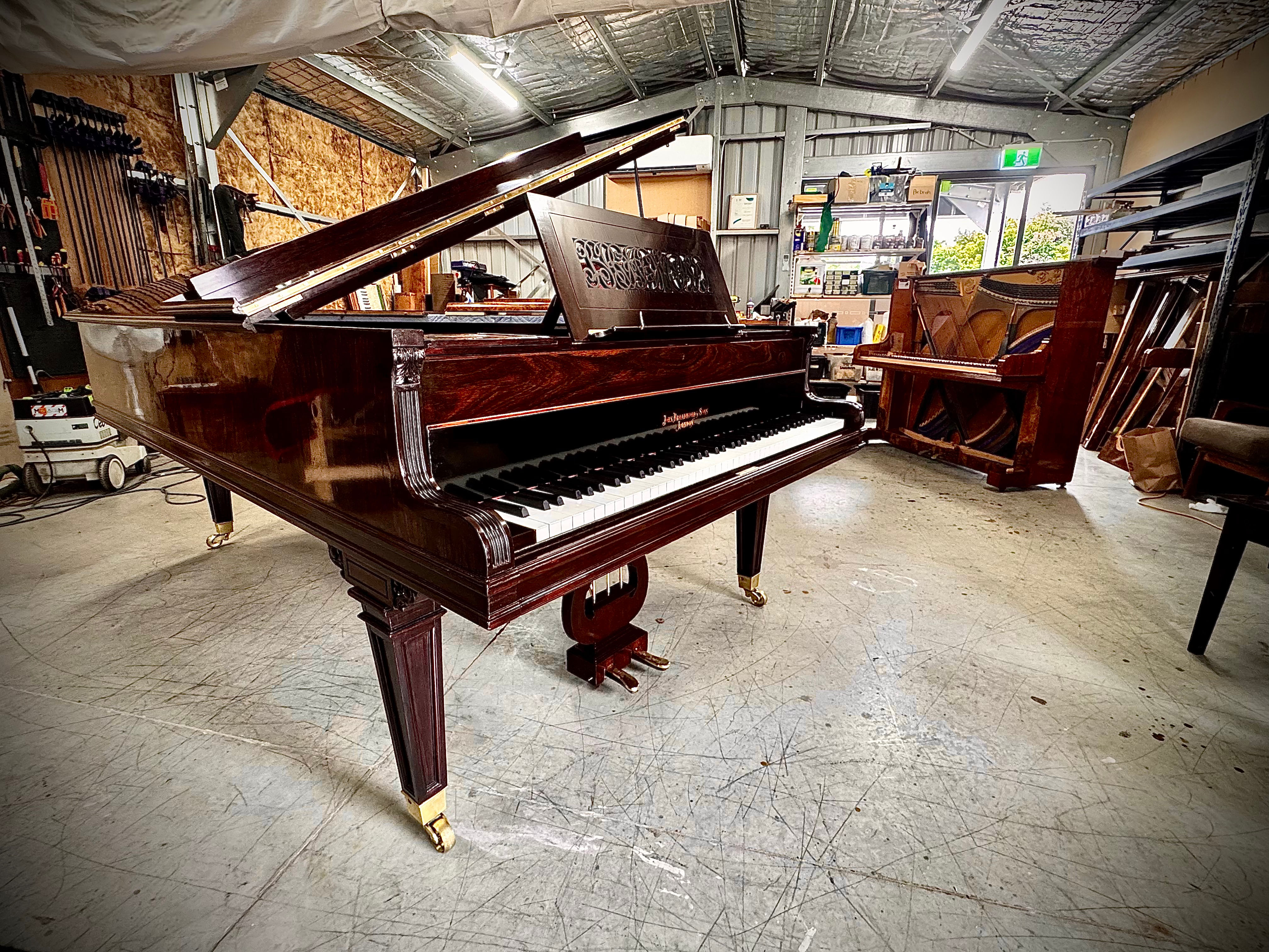 1894 John Broadwood & Sons - Concert Grand Piano.