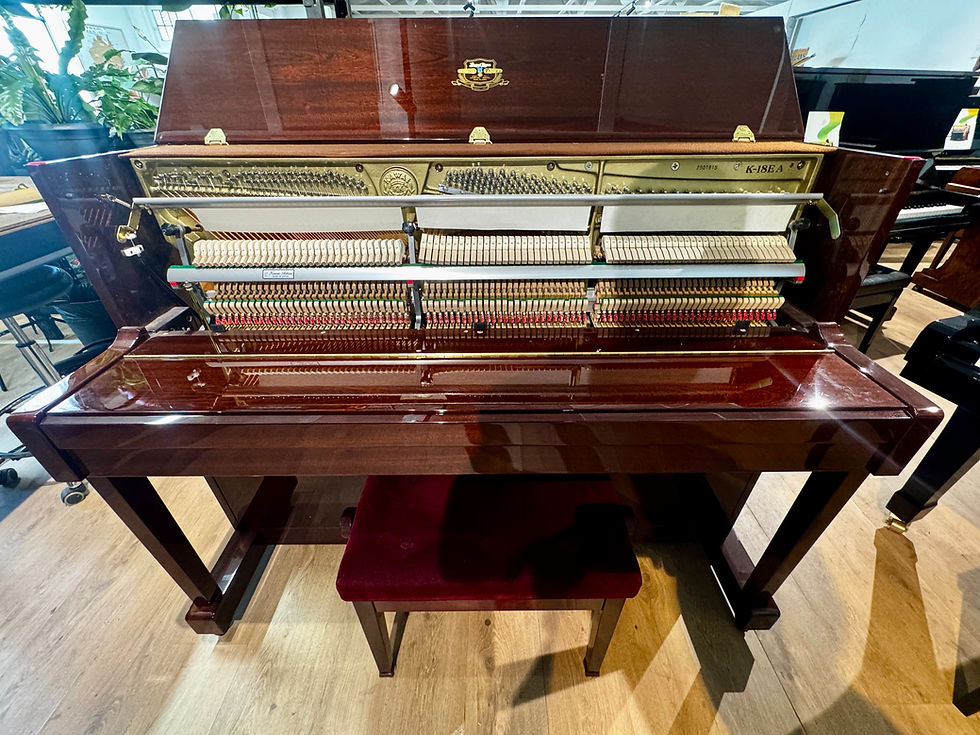 Thumbnail: Kawai K18E Upright Piano.