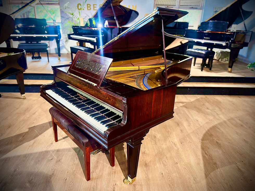 Thumbnail: Beautiful John Broadwood & Sons  Semi-Concert Grand Piano