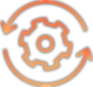 Rotating gear icon