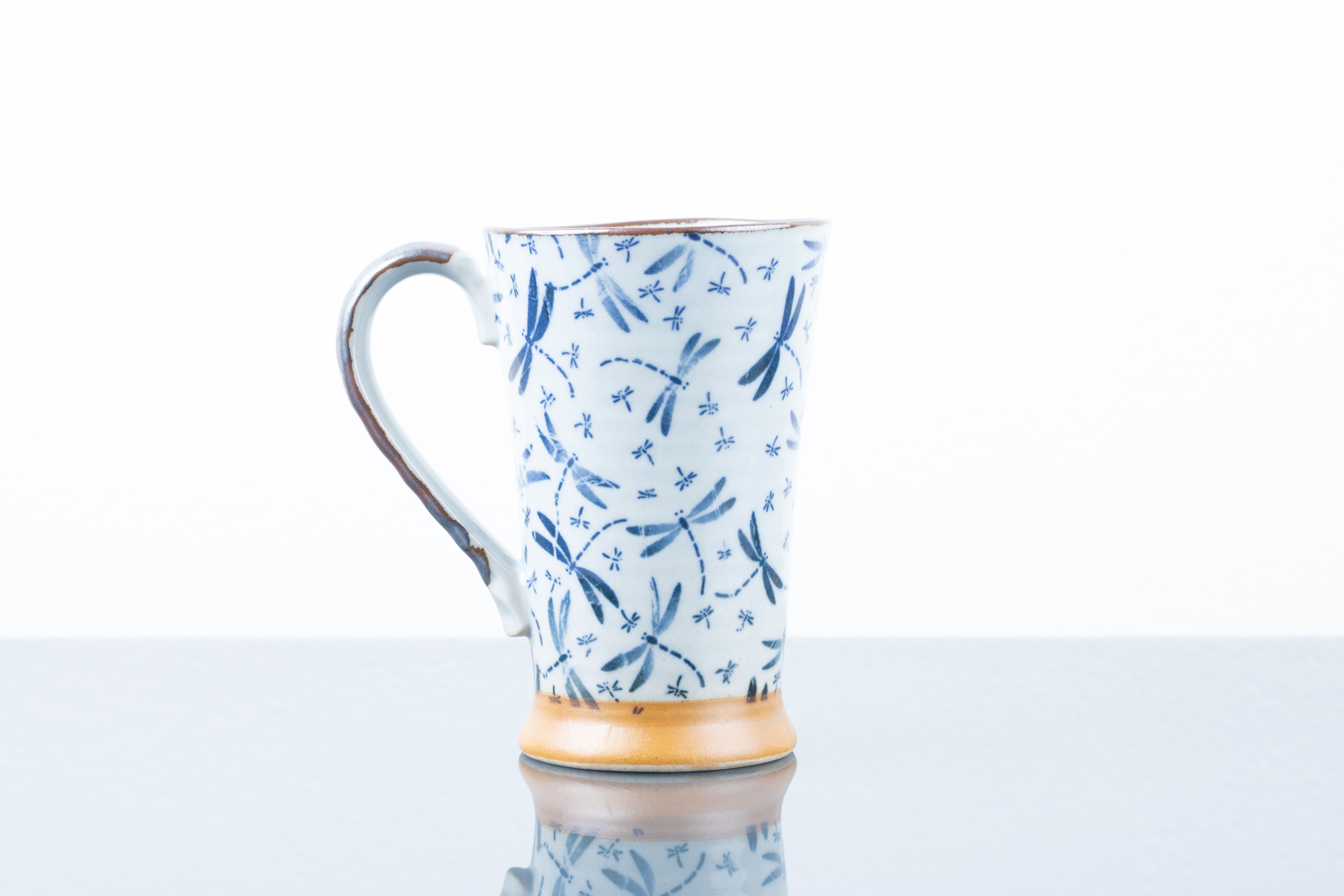 Tazza BLUE BIG DRAGONFLIES L