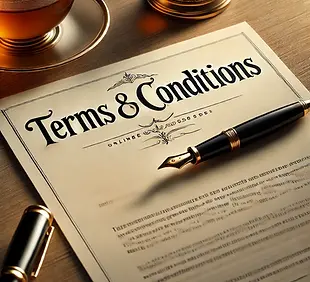 DALL·E 2025-03-12 01.22.12 - A professional and elegant image representing 'Terms & Condit