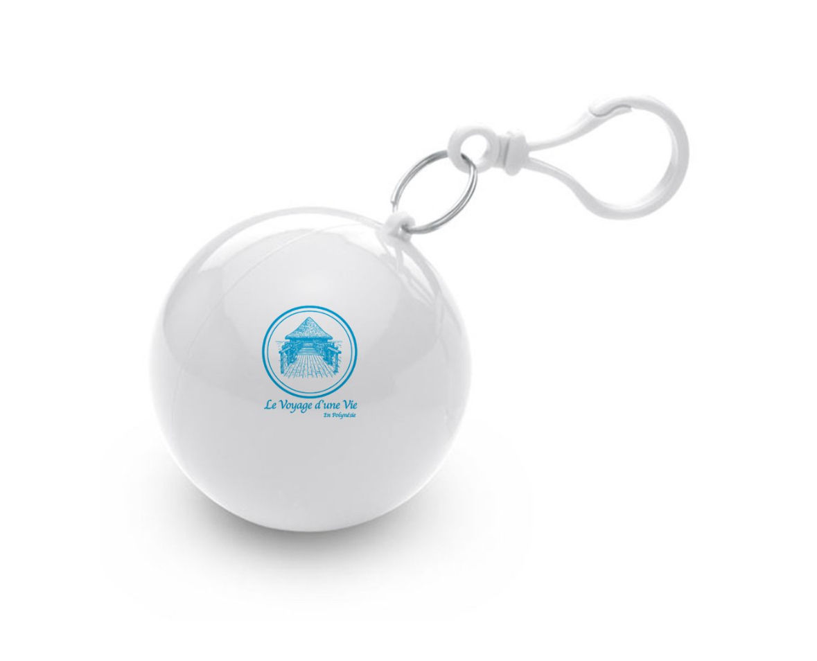 Poncho de pluie pliable