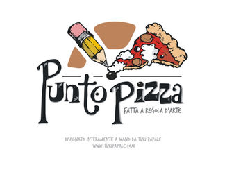 Logo Punto Pizza, il gusto di disegnare.